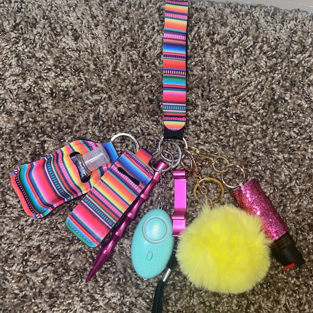 Serape keychain set